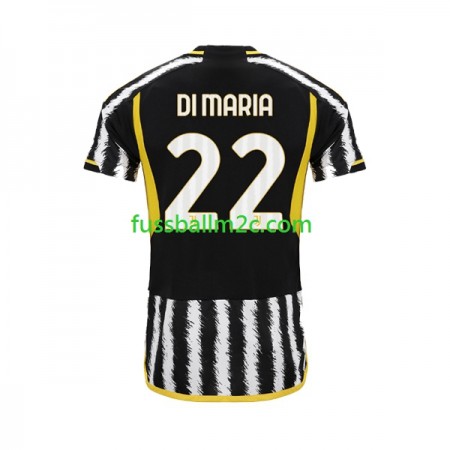 Fußballtrikots Juventus Angel Di Maria 22 Heim Trikotsatz 2023-2024 Fußballtrikots Juventus Angel Di Maria 22 Heim Trikotsatz 2023-2024